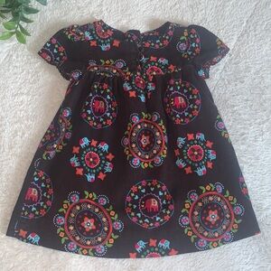 GAP Brown Corduroy Short Sleeve Dress EUC 6-12M